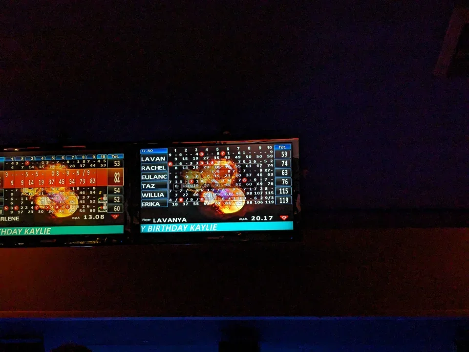June  Lab Bowling Outing! Ricky and Erika crushed the competition 🎳!