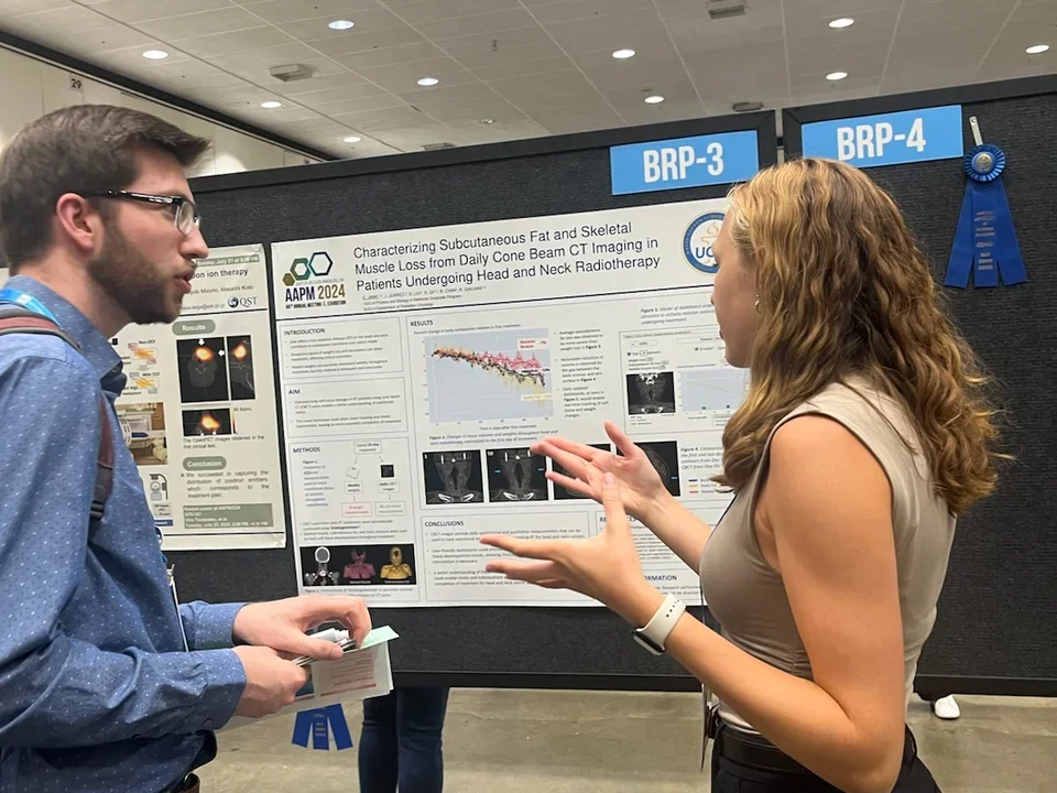 Erika and Eulanca attend AAPM 2024 in Los Angeles.